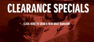 New Boats Clearance Specials