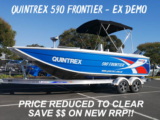 Quintrex 590 Frontier Super Special New boats